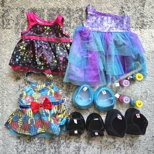 Build A Bear Outfits And Shoes Bundle